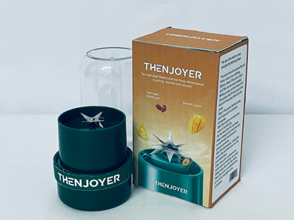 THENJOYER Juicer Machines, Fit Whole Fruits & Vegetables Easy to Clean, High Juice Yield