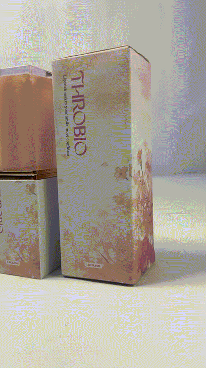 THROBIO Color Lipstick, Shimmer, Bronzed Peach