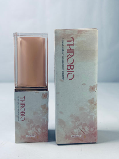 THROBIO Color Lipstick, Shimmer, Bronzed Peach