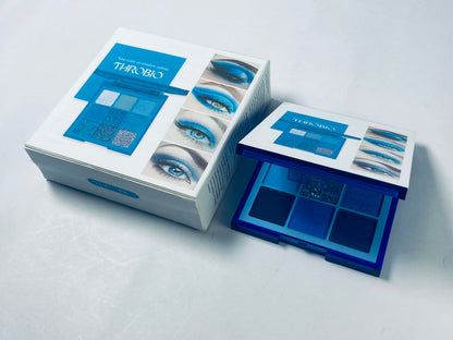 THROBIO 9-pan blue eyeshadow palette