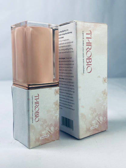 THROBIO Color Lipstick, Shimmer, Bronzed Peach
