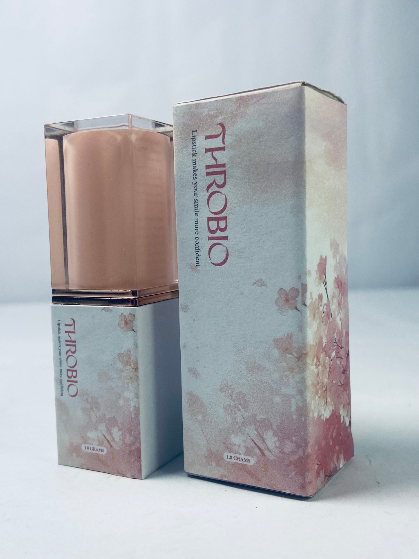 THROBIO Color Lipstick, Shimmer, Bronzed Peach