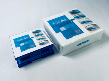 THROBIO 9-pan blue eyeshadow palette