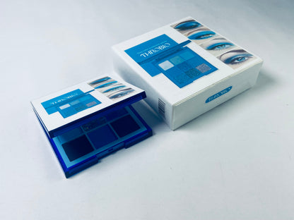 THROBIO 9-pan blue eyeshadow palette