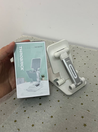THROBRICK Universal Smartphone Mount Holder. Rotates 360° for Vertical & Horizontal Adjustments. Secure Grip for All Phones
