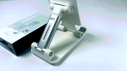 THROBRICK Universal Smartphone Mount Holder. Rotates 360° for Vertical & Horizontal Adjustments. Secure Grip for All Phones