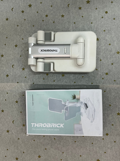 THROBRICK Universal Smartphone Mount Holder. Rotates 360° for Vertical & Horizontal Adjustments. Secure Grip for All Phones