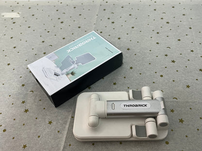 THROBRICK Universal Smartphone Mount Holder. Rotates 360° for Vertical & Horizontal Adjustments. Secure Grip for All Phones
