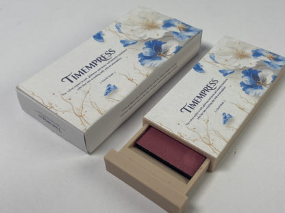 TIMEMPRESS Blusher Lovely Blusher Glowing & Natural Powder Blush with Long-Lasting Sebum Control Easy Application Perfect for Gift