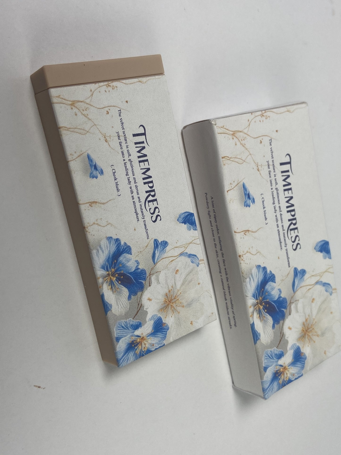 TIMEMPRESS Blusher Lovely Blusher Glowing & Natural Powder Blush with Long-Lasting Sebum Control Easy Application Perfect for Gift