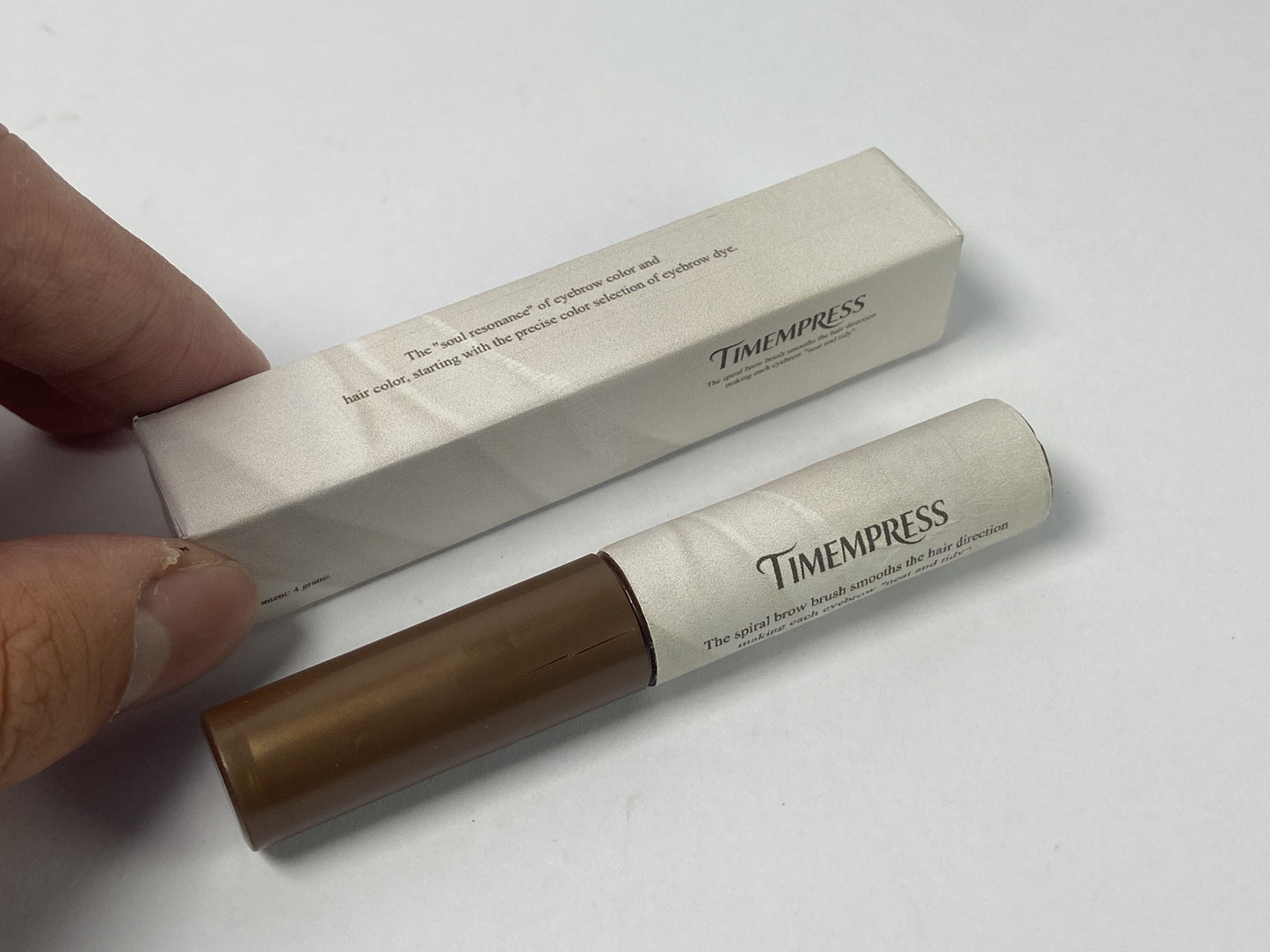TIMEMPRESS Mascara Mascara - Thickening, Conditioning & Lengthening Black Mascara, Smudge- & Flake-Free, Suitable for Sensitive Eyes