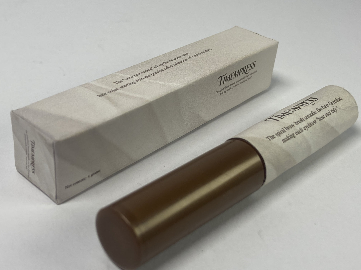 TIMEMPRESS Mascara Mascara - Thickening, Conditioning & Lengthening Black Mascara, Smudge- & Flake-Free, Suitable for Sensitive Eyes