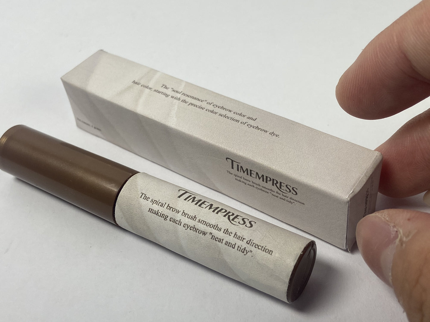 TIMEMPRESS Mascara Mascara - Thickening, Conditioning & Lengthening Black Mascara, Smudge- & Flake-Free, Suitable for Sensitive Eyes
