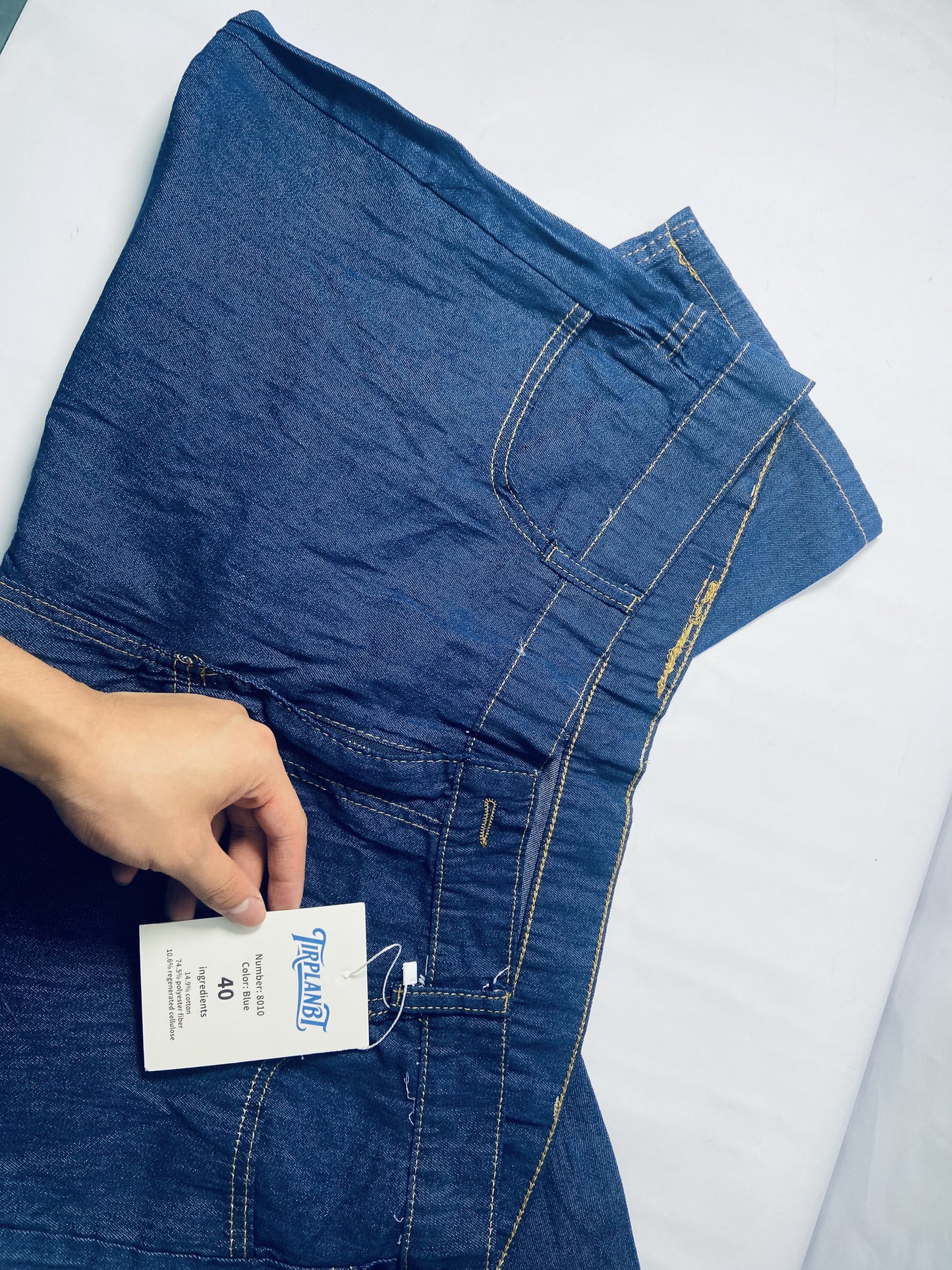 TIPLANBT Pants Men's Relaxed Fit Jeans