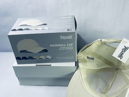 TIPLANBT Hats Unstructured Baseball Cap Adjustable, Running Hat for Men Women, Cotton Dad Hat Plain for Outdoors Activities