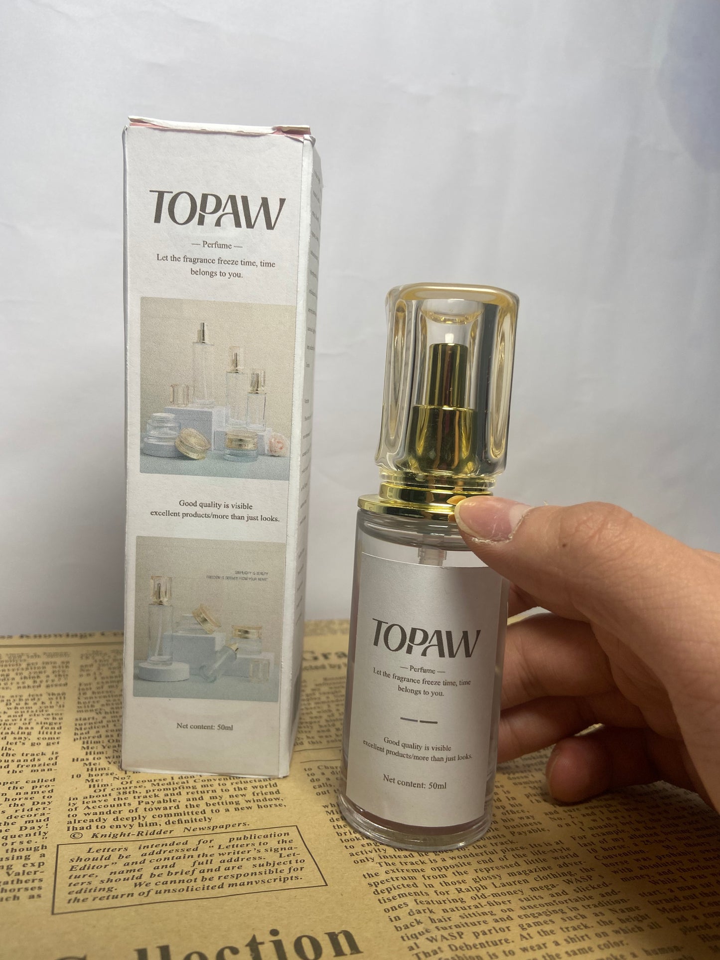 TOPAW Beauty Perfumes with a mysterious sense of confident 50ml