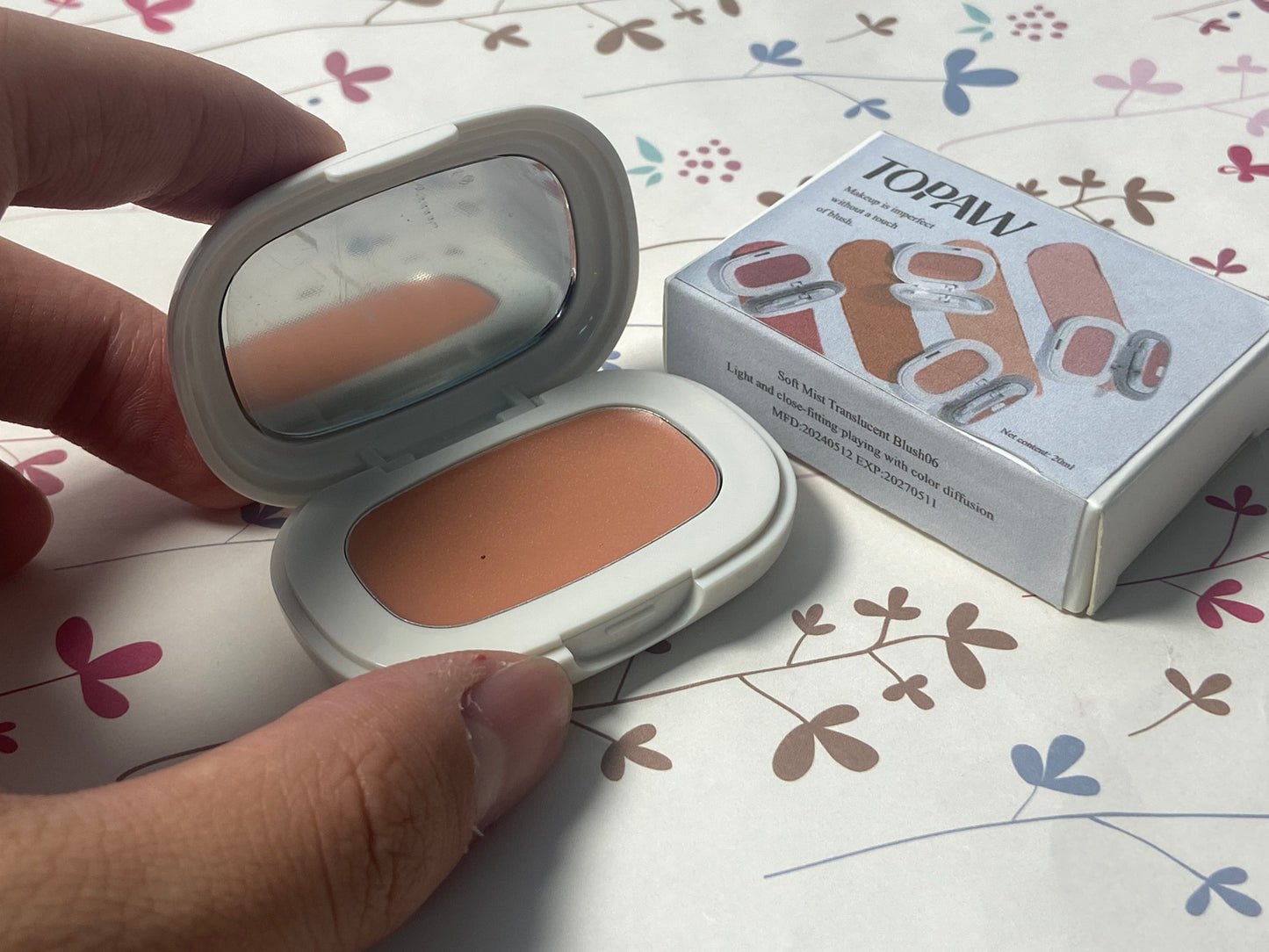 TOPAW Blusher, Lightweight, Smooth, Blendable, Long-lasting All-Day Face Enhancing Makeup Color