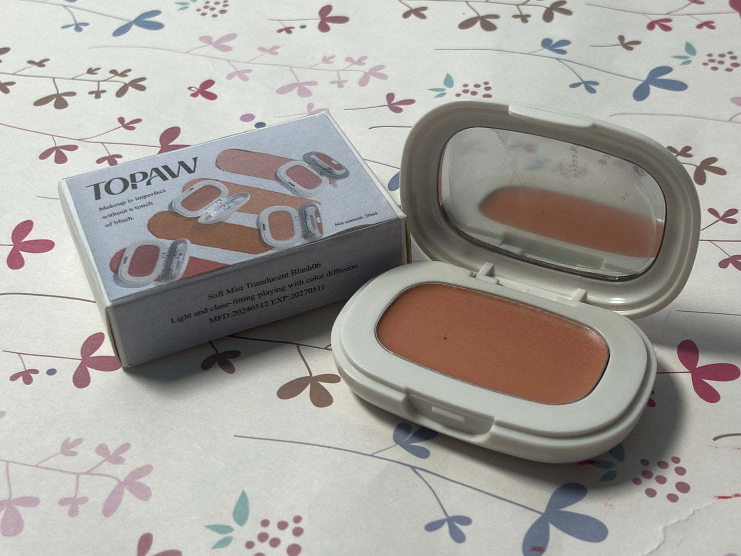 TOPAW Blusher, Lightweight, Smooth, Blendable, Long-lasting All-Day Face Enhancing Makeup Color