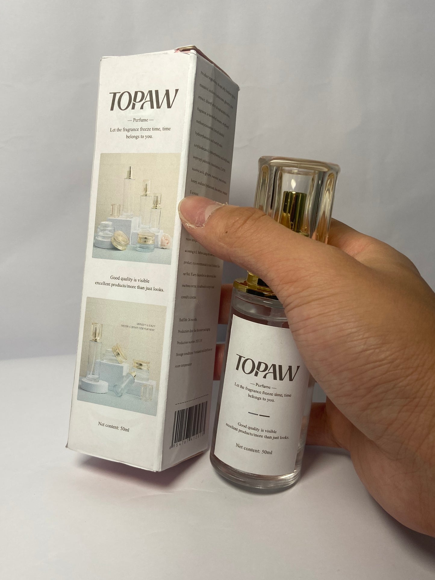 TOPAW Beauty Perfumes with a mysterious sense of confident 50ml