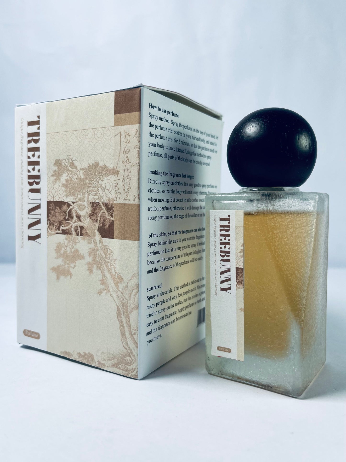 TREEBUNNY Truly Luxury Oil,Hydrating & Illuminating with Natural Shimmer,For Smooth, Glowing Skin and Long-Lasting Fragrance.