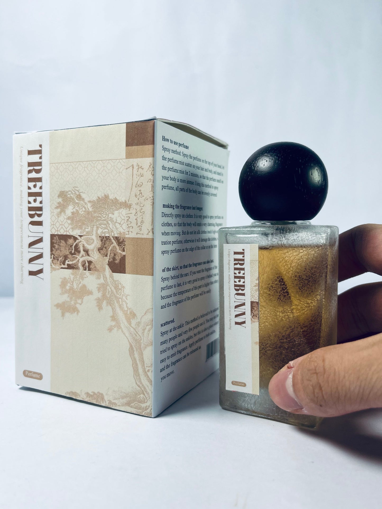 TREEBUNNY Truly Luxury Oil,Hydrating & Illuminating with Natural Shimmer,For Smooth, Glowing Skin and Long-Lasting Fragrance.