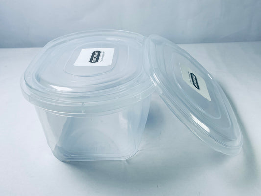 TREEFAIRY Oval Food Grade Storage Box Food Storage Container Clear
