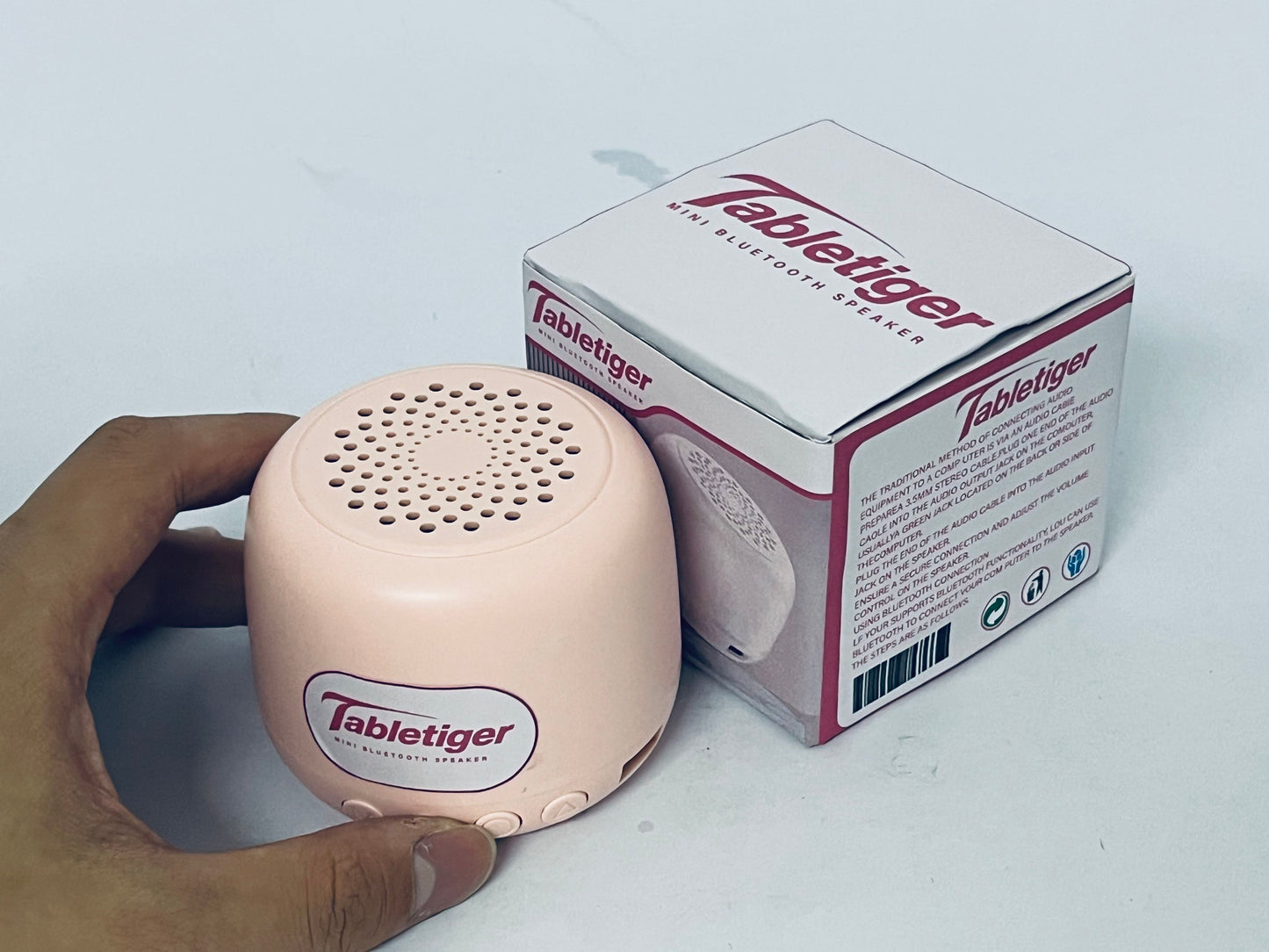 Tabletiger Portable Bluetooth Speaker: IPX7 Waterproof, 24W Loud Sound, Deep Bass, Bluetooth 5.3, LED Lights, Wireless Stereo Pairing, 30H Playtime, for Home/Outdoor/Party/Beach, Birthday Gift
