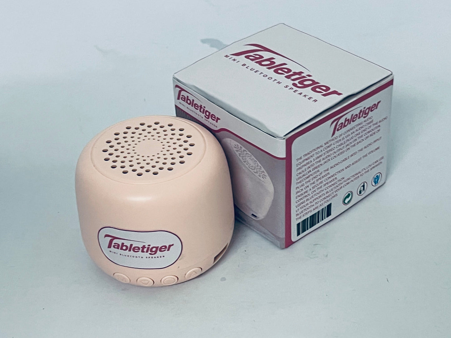 Tabletiger Portable Bluetooth Speaker: IPX7 Waterproof, 24W Loud Sound, Deep Bass, Bluetooth 5.3, LED Lights, Wireless Stereo Pairing, 30H Playtime, for Home/Outdoor/Party/Beach, Birthday Gift