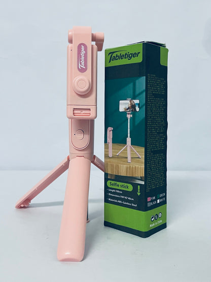 Tabletiger Selfie sticks Selfie Stick Travel Tripod for Cell Phone with Remote Control and Phone Holder, Extendable Selfie Stick ,Tripod for Video Recording