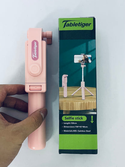Tabletiger Selfie sticks Selfie Stick Travel Tripod for Cell Phone with Remote Control and Phone Holder, Extendable Selfie Stick ,Tripod for Video Recording
