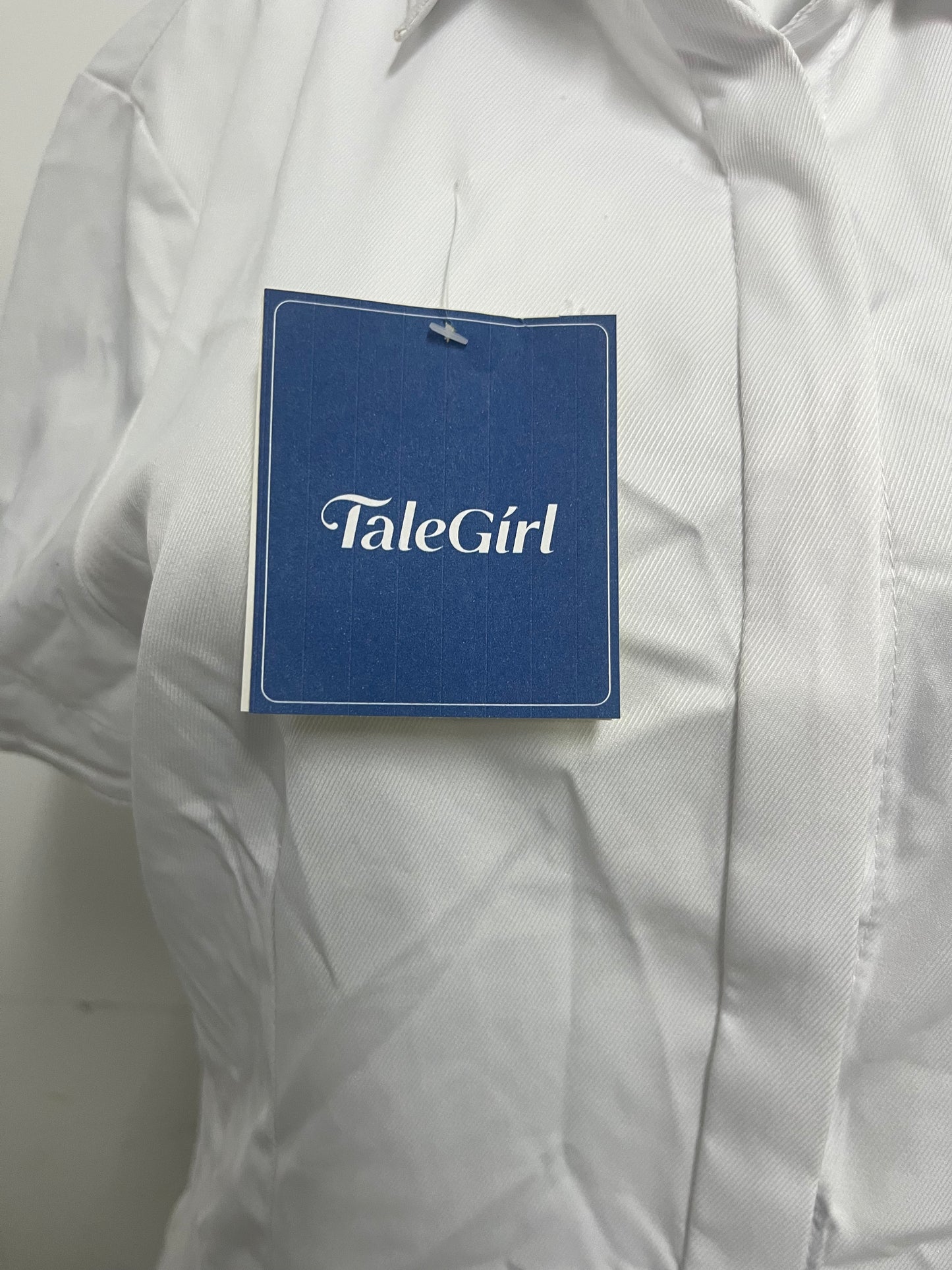 [TaleGirl Shirts]-Basic Short-Sleeve White Shirt - Minimalist Commute Oversized Blouse
