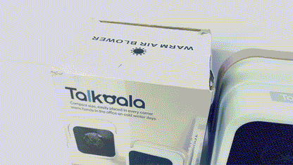 Talkoala Fan heaters Electric Desktop Heater With Tip Over Protection, Mini Quiet for Office Under Desk, Room, Home Indoor Use