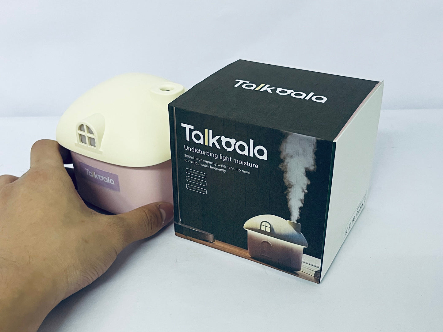 Talkoala Humidifiers Portable Humidifier,Baby humidifiers with 7 modes of sunset atmosphere lighting and 2 modes of night light,two spray modes,suitable for children,bedroom and office