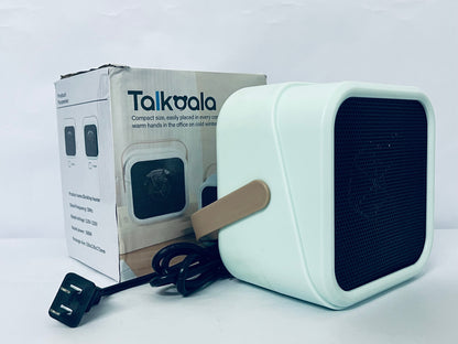 Talkoala Fan heaters Electric Desktop Heater With Tip Over Protection, Mini Quiet for Office Under Desk, Room, Home Indoor Use
