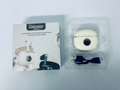 Talonine Wireless Bluetooth Earbuds & in-Ear Headphones Bass Stereo 50 Hours Playback Waterproof with LED Display Built in Mic for Mobile Phone Tablet PC Android System Sports Exercise