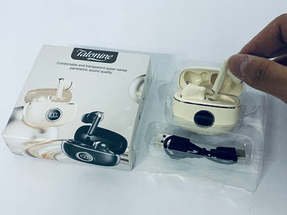 Talonine Wireless Bluetooth Earbuds & in-Ear Headphones Bass Stereo 50 Hours Playback Waterproof with LED Display Built in Mic for Mobile Phone Tablet PC Android System Sports Exercise