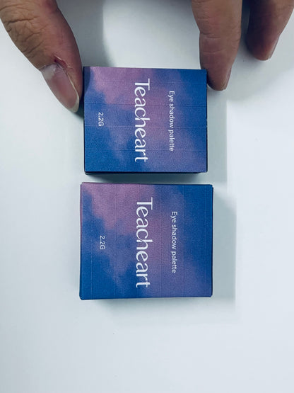 【Teacheart Eyeshadow Palette】—— Rich Tone for Captivating Eye Looks