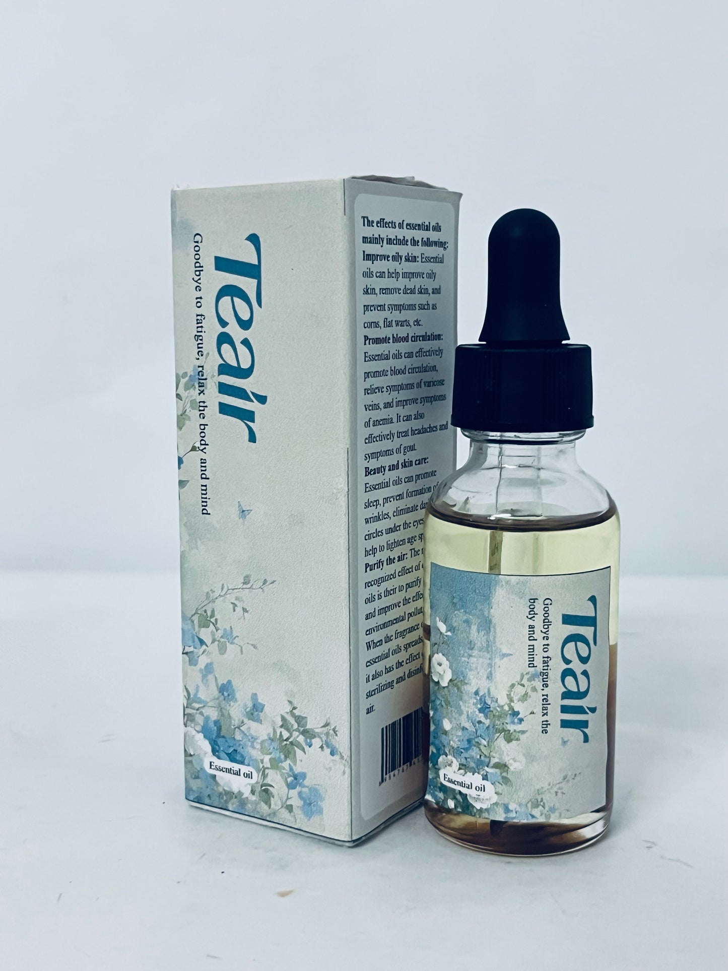 Teair Essential oils 100% All Natural Rosemary + Herbs Scalp & Hair Strengthening Oil for All Hair Types