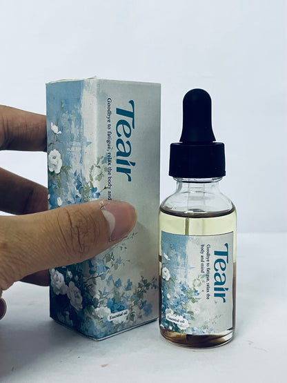 Teair Essential oils 100% All Natural Rosemary + Herbs Scalp & Hair Strengthening Oil for All Hair Types