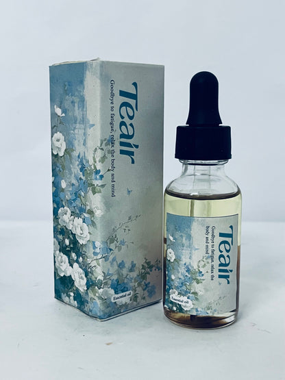 Teair Essential oils 100% All Natural Rosemary + Herbs Scalp & Hair Strengthening Oil for All Hair Types