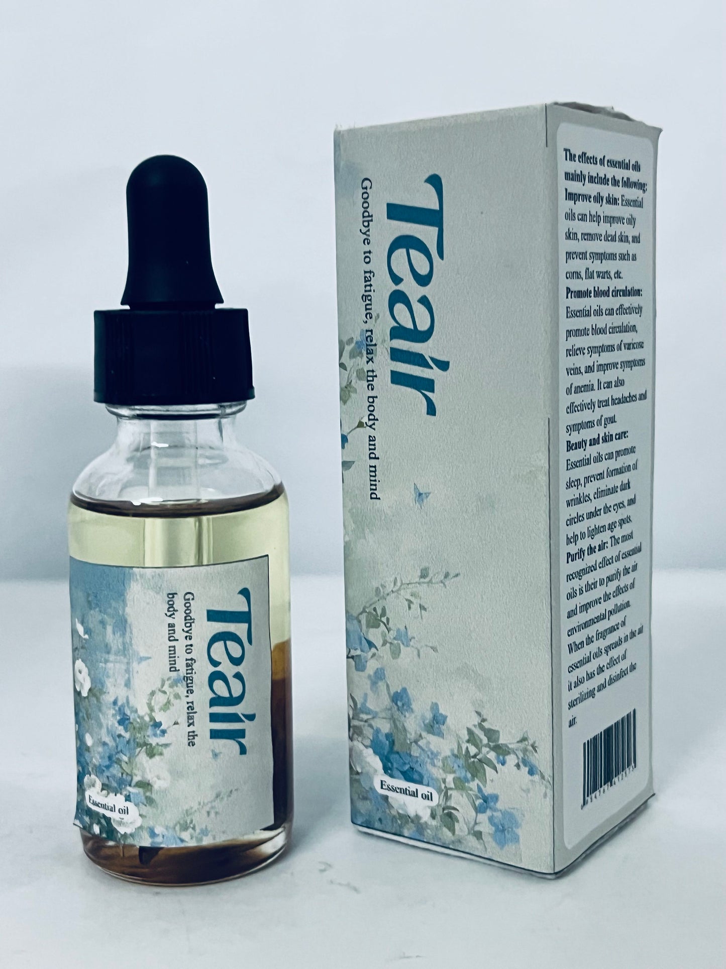 Teair Essential oils 100% All Natural Rosemary + Herbs Scalp & Hair Strengthening Oil for All Hair Types