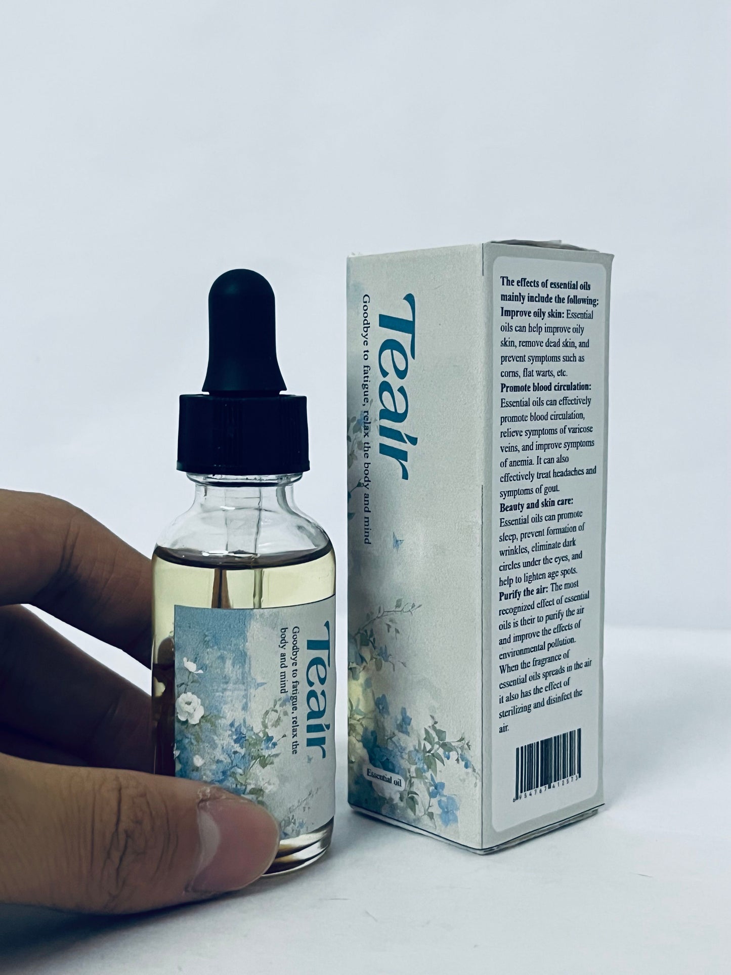 Teair Essential oils 100% All Natural Rosemary + Herbs Scalp & Hair Strengthening Oil for All Hair Types
