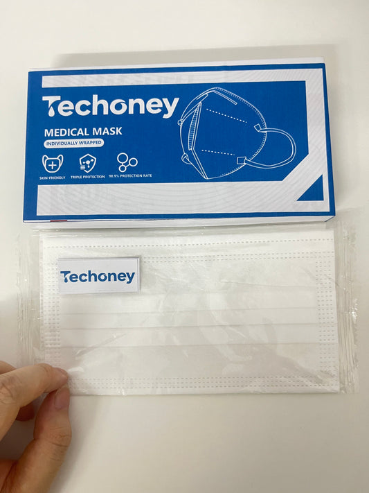 【Techoney Medical Mask】—— Reliable Daily Protection with Skin-Friendly Design