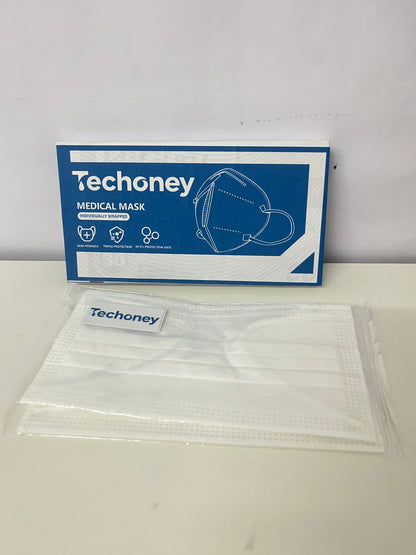 【Techoney Medical Mask】—— Reliable Daily Protection with Skin-Friendly Design