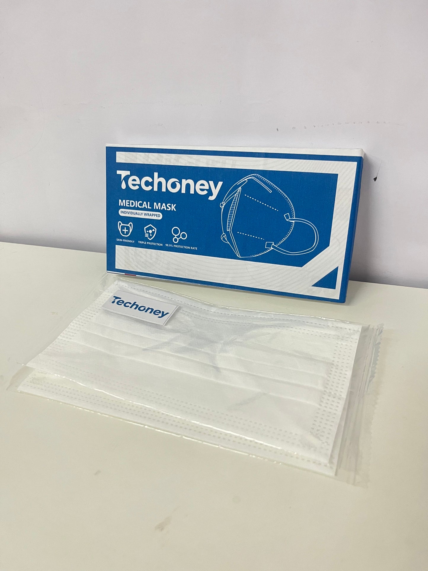 【Techoney Medical Mask】—— Reliable Daily Protection with Skin-Friendly Design