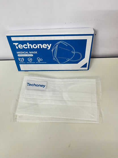 【Techoney Medical Mask】—— Reliable Daily Protection with Skin-Friendly Design