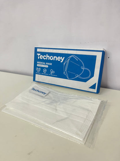 【Techoney Medical Mask】—— Reliable Daily Protection with Skin-Friendly Design