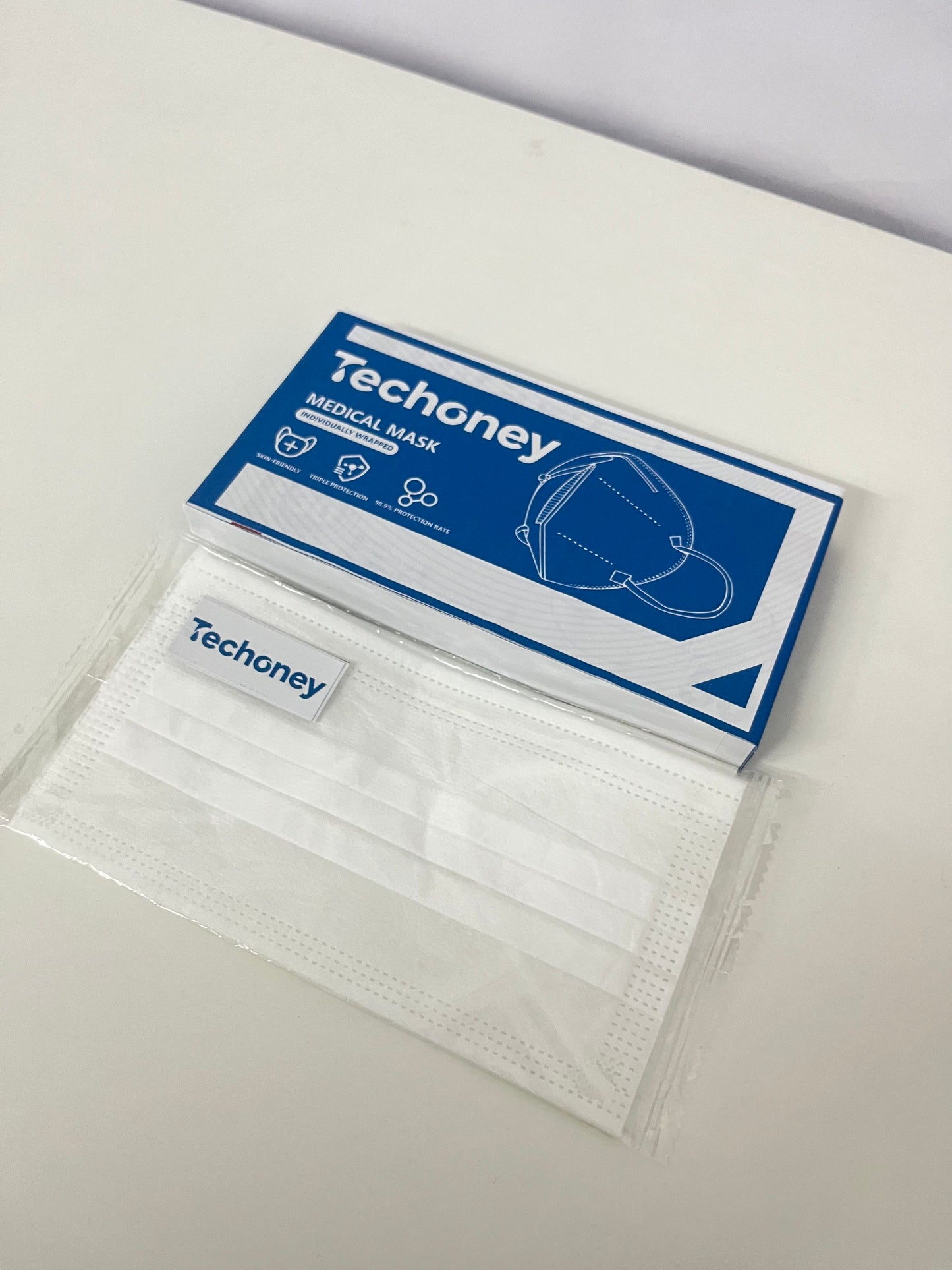 【Techoney Medical Mask】—— Reliable Daily Protection with Skin-Friendly Design