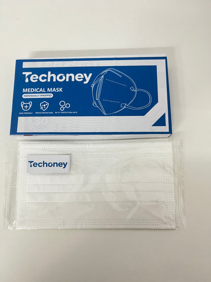【Techoney Medical Mask】—— Reliable Daily Protection with Skin-Friendly Design