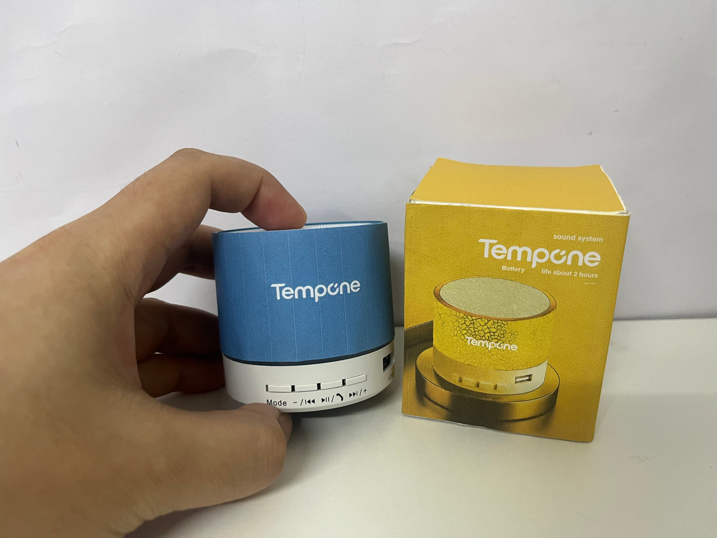 Tempcne Mini Bluetooth Speaker A Compact & Powerful Audio Essential for On-the-Go Entertainment